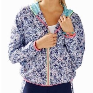 Lilly Pulitzer luxletic weekender windbreaker